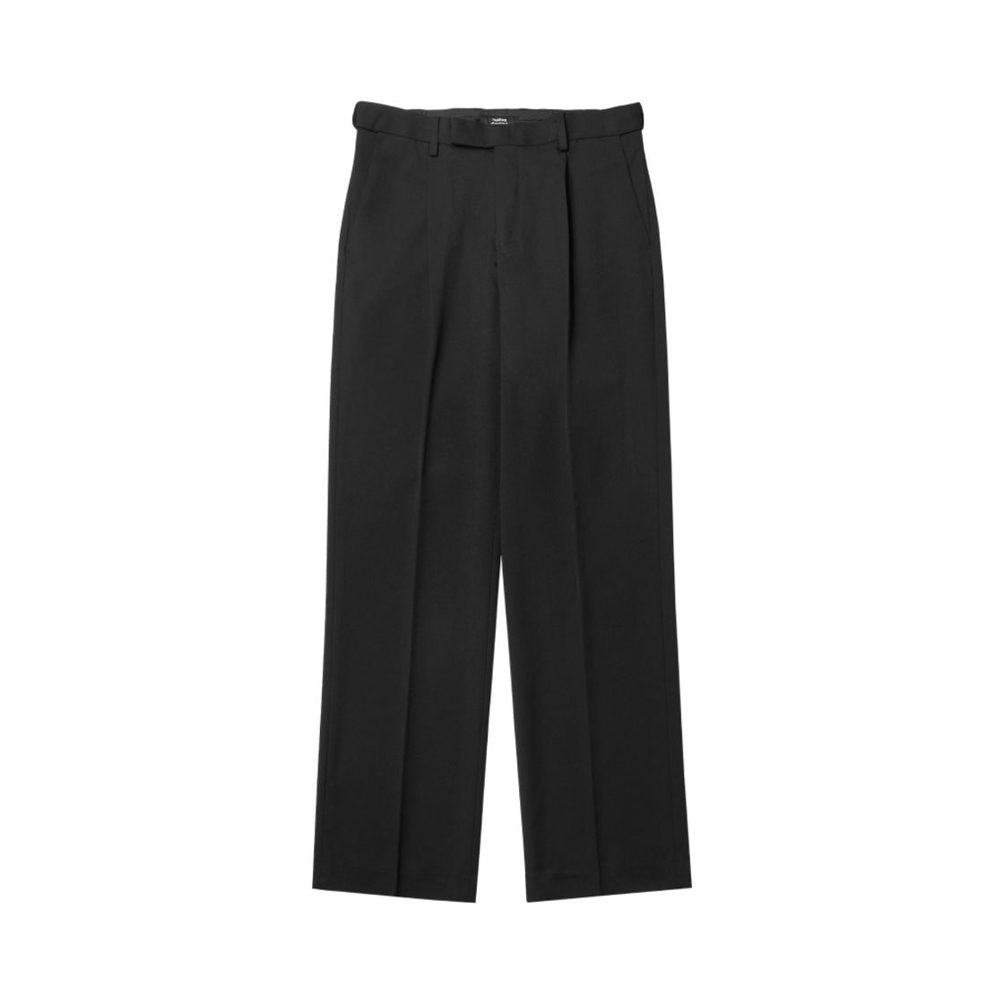 무신사 스탠다드 와이드 히든 밴딩 슬랙스 블랙(Musinsa Standard Wide Hidden Banding Slacks Black)