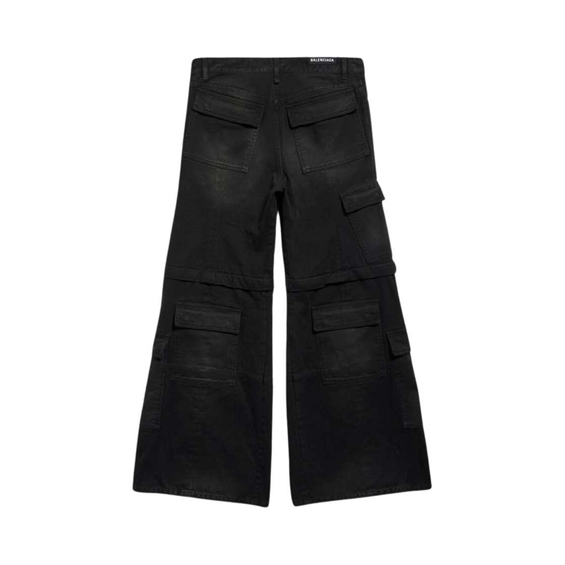 발렌시아가 플레어드 카고 팬츠 블랙(Balenciaga Flared Cargo Pants Black) - 2