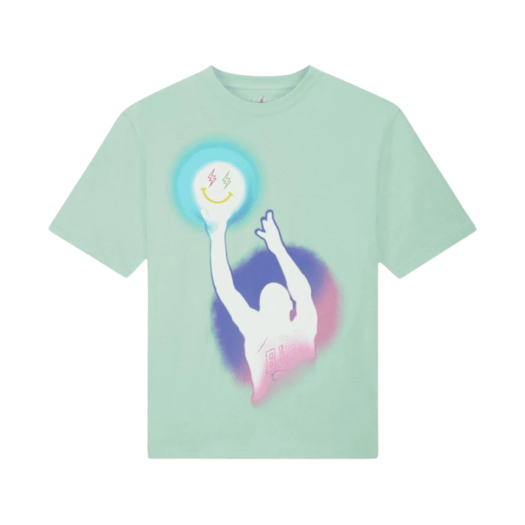 Jordan x J Balvin S/S T-Shirt Enamel Green - Asia