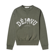 Our Legacy Deja Vu Print Base Sweat Green