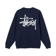 Stussy Basic Stussy Crew Navy 2021