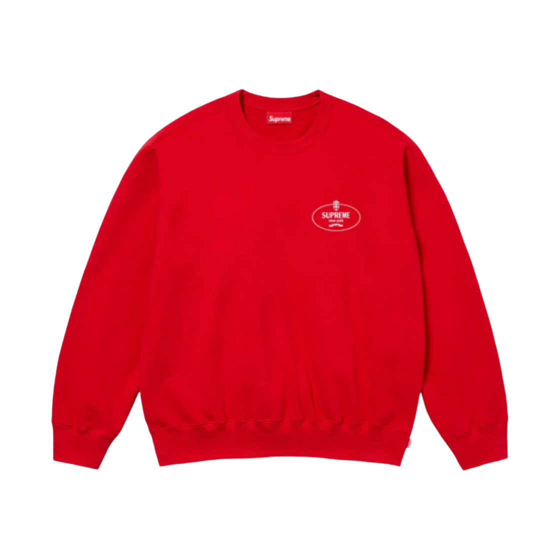 슈프림 크레스트 크루넥 레드 - 24FW(Supreme Crest Crewneck Red - 24FW) - 2