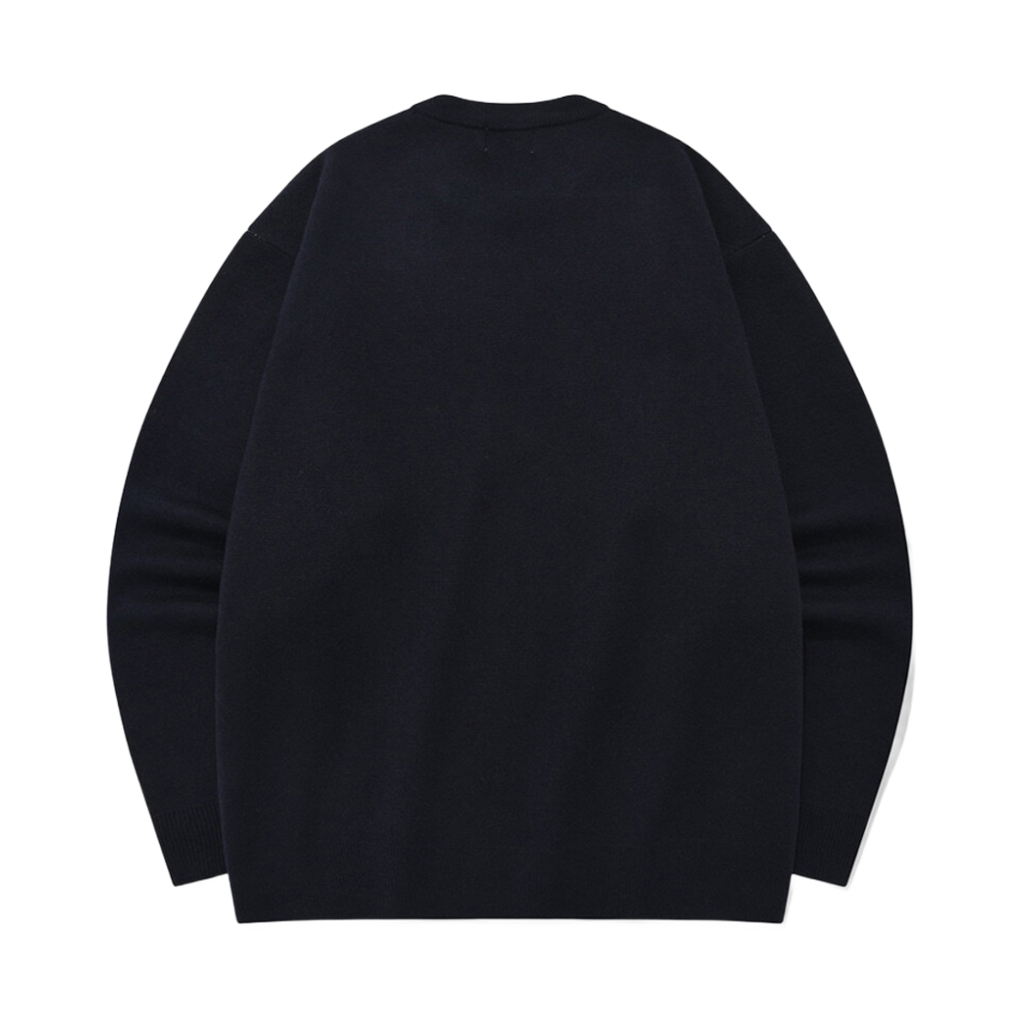 커버낫 클로버 크루넥 니트 네이비(Covernat Clover Crewneck Knit Navy) - 2