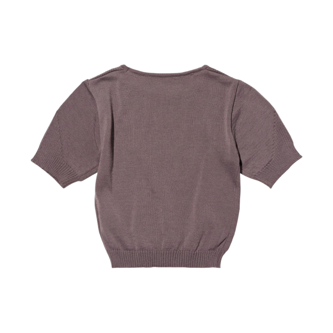 (W) 미스치프 롬버스 니트 탑 로즈 브라운((W) Mischief Rhombus Knit Top Rose Brown) - 2