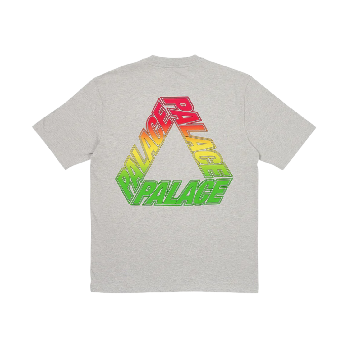 팔라스 스펙트럼 P3 티셔츠 그레이 말 - 23SS(Palace Spectrum P3 T-Shirt Grey Marl - 23SS) - 1