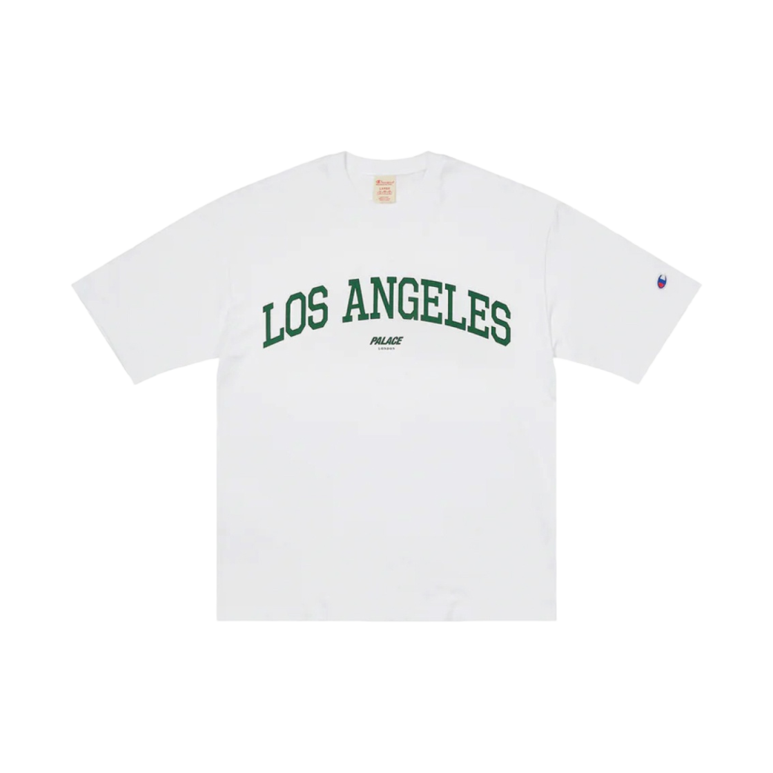 - Palace Champion Shop T-Shirt Los Angeles White - 23FW