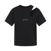 Ottolinger Women Knitted Cutout T-Shirt Black