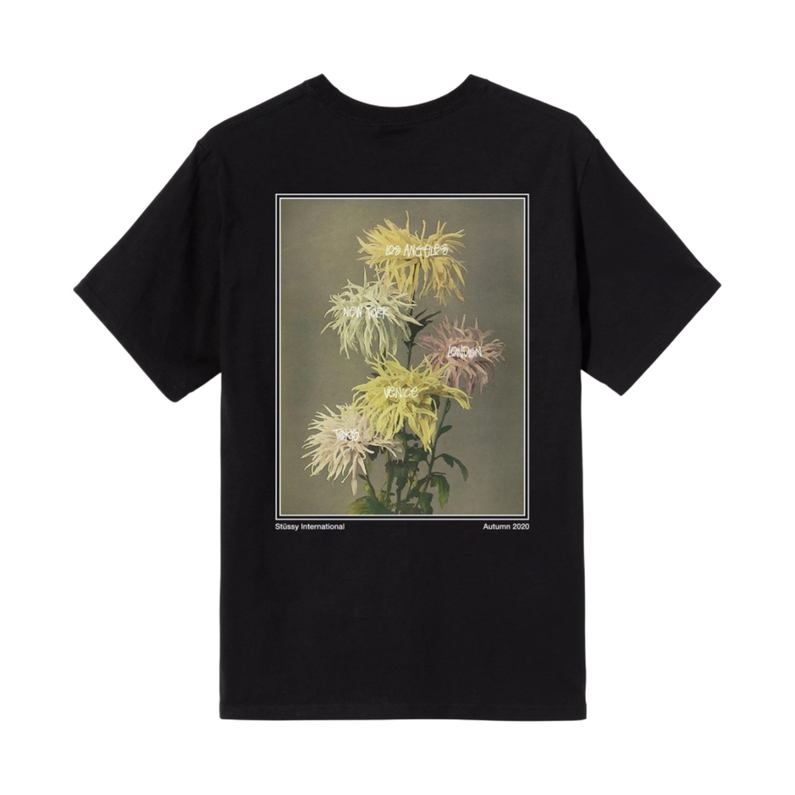 1904701 Stussy Dahlia T-Shirt Black