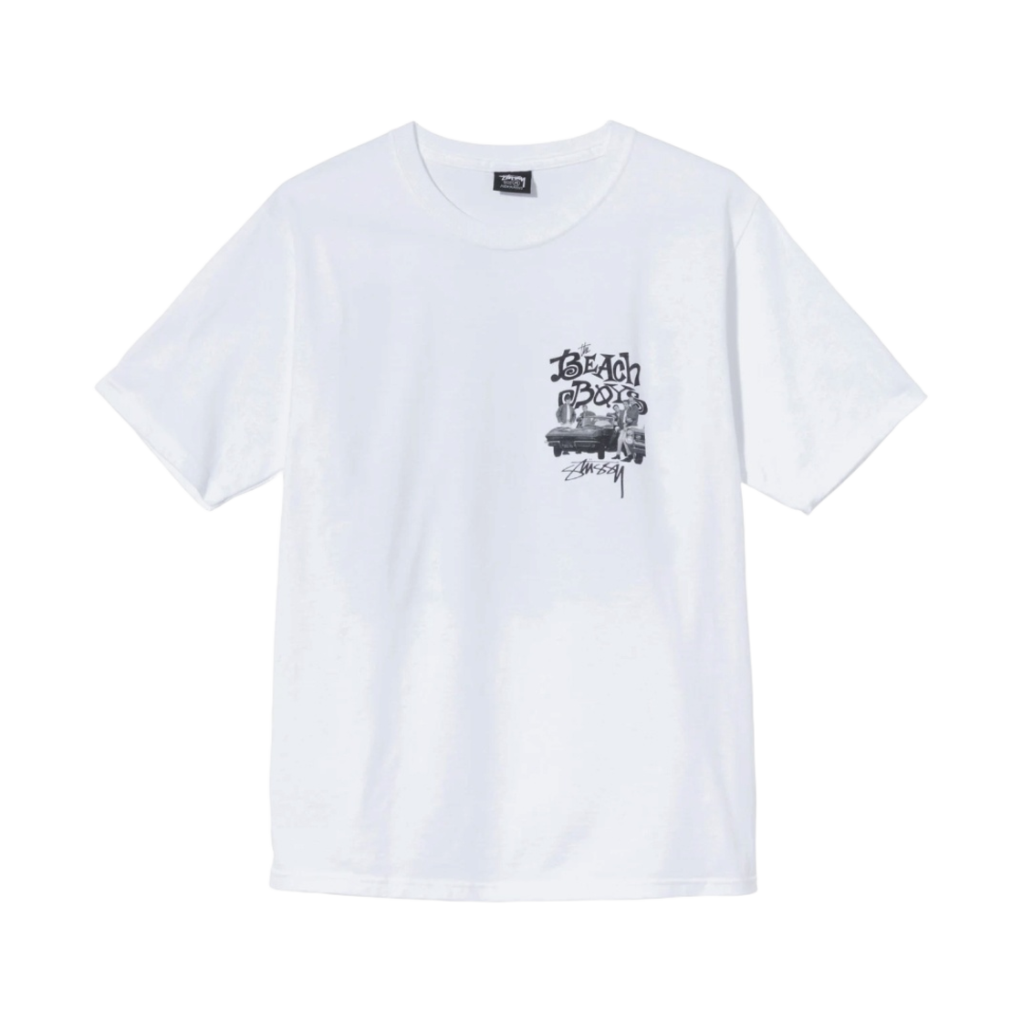 스투시 바이브레이션 티셔츠 화이트(Stussy Vibrations T-Shirt White) - 1