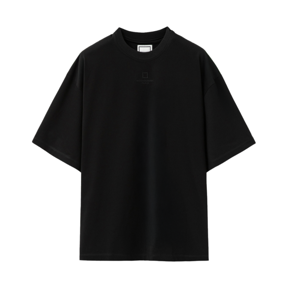 W243TS10718B Wooyoungmi Over Fit T-Shirt Black - 24FW