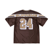 Supreme Jacquard Rib Football Jersey Brown - 24FW
