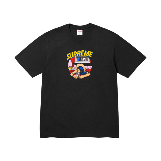 Supreme Bedroom T-Shirt Black - 25SS
