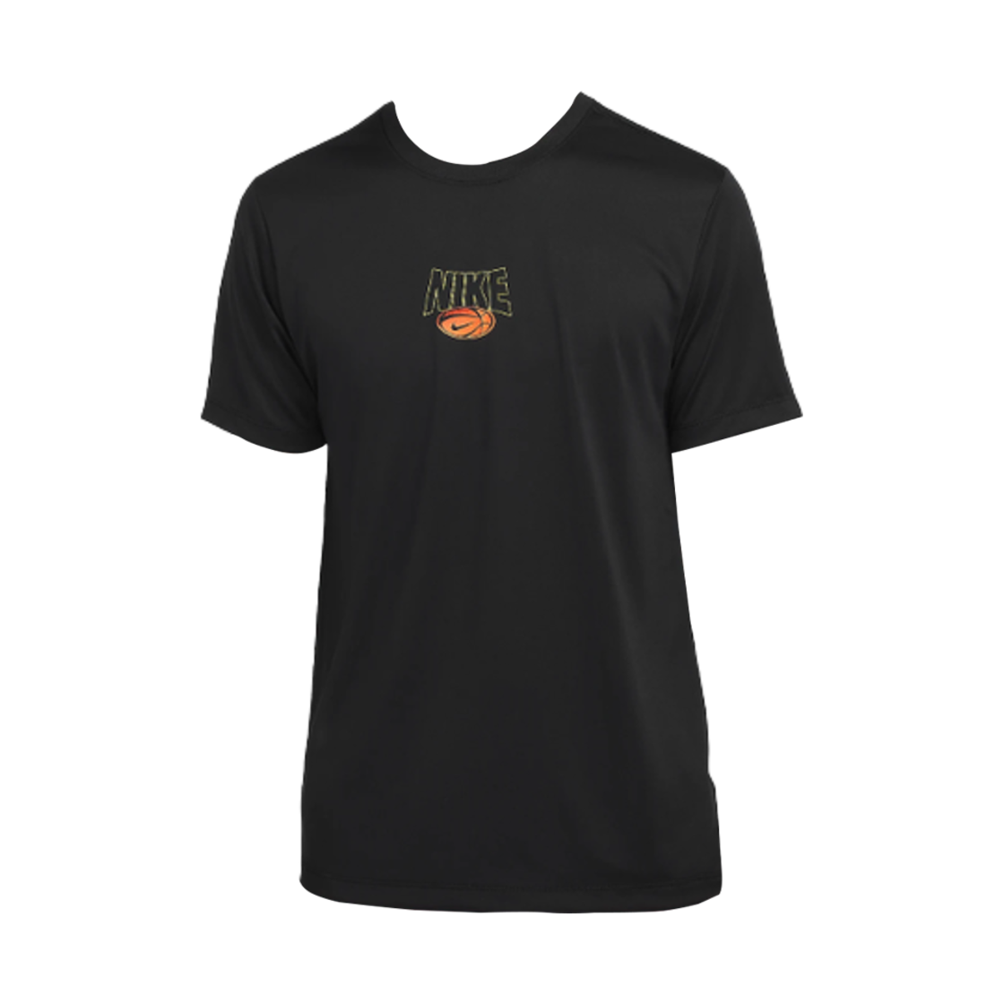 HF6212-010 Nike Dri-Fit Basketball T-Shirt Black - Asia
