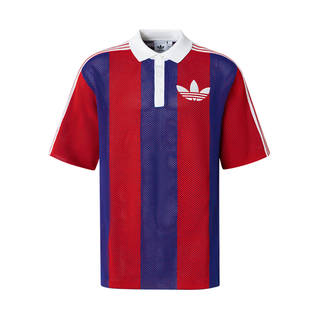 新品XL Adidas ショートスリーブ ポロシャツ レッド　JL5987 아디다스 블로코어 숏슬리브 니트 폴로 셔츠 레드 - US 사이즈