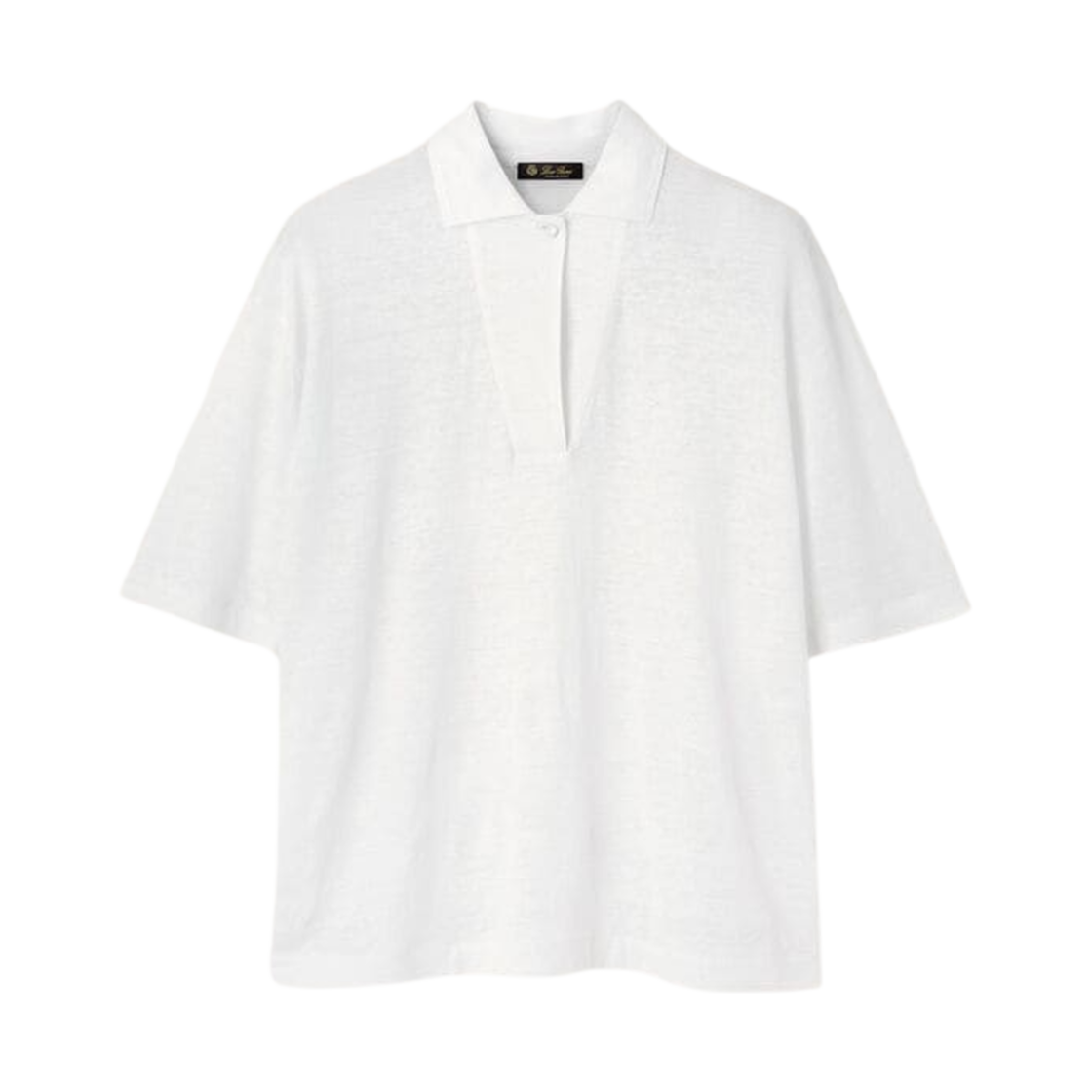 FAO3309-1000 (W) Loro Piana Gargano Polo Shirt White