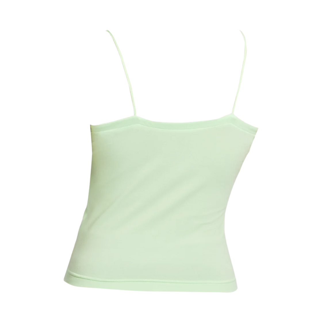 (W) 나이키 스포츠웨어 칠 니트 타이트 캐미 탱크 탑 베이퍼 그린 세일 - 아시아((W) Nike Sportswear Chill Knit Tight Cami Tank Top Vapor Green Sail - Asia) - 2