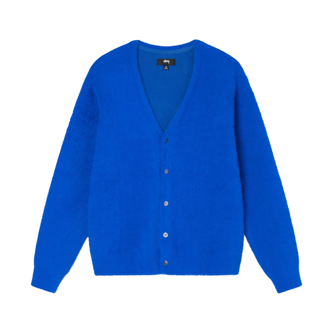 스투시 쉐기 가디건 로얄 블루