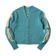 Kapital 5G Wool Bone Short Cardigan Saxophone