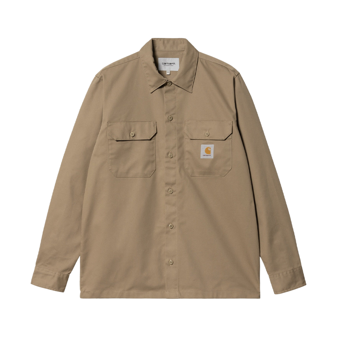 I027579-8Y-XX Carhartt WIP Master Shirt Leather