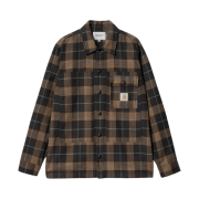Carhartt WIP Hadley Check Shirt Black