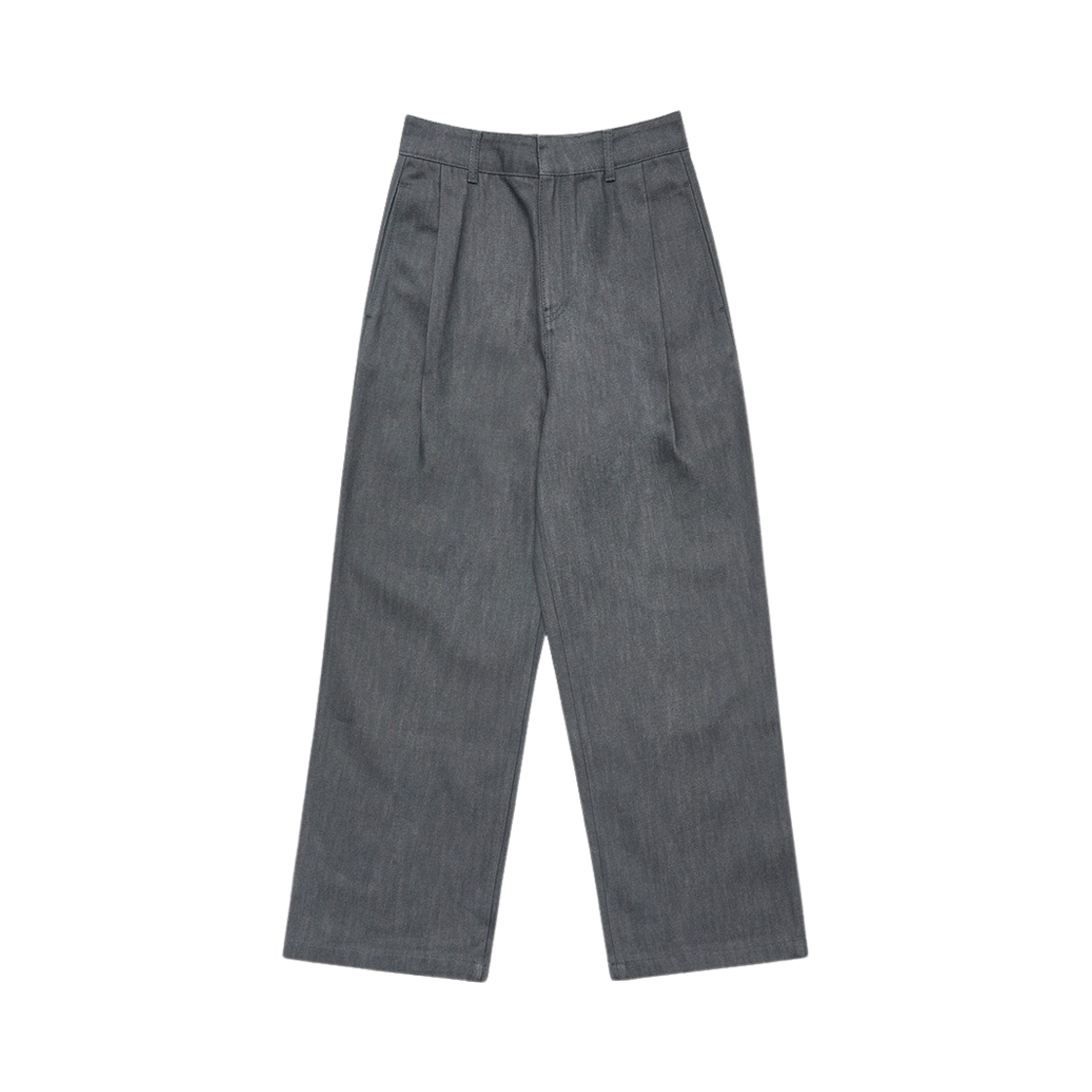 아모멘토 스트레이트 와이드 핏 데님 그레이(Amomento Straight Wide Fit Denim Grey)