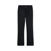 Celine Dylan Flared Jeans in Pure Black Wash Denim