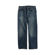 Warehouse & Co. Lot 2nd-Hand 1100 Pants Used Wash Medium Indigo
