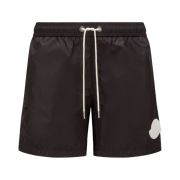 Moncler Drawcord Swim Shorts Black - 23SS