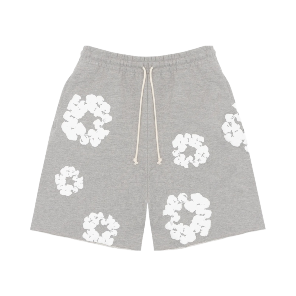 데님 티어스 더 코튼 리쓰 쇼츠 그레이(Denim Tears The Cotton Wreath Shorts Grey)