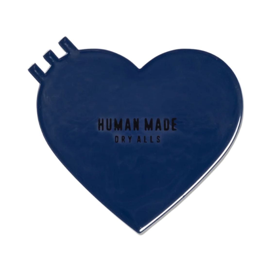 휴먼 메이드 케이코 소오토메 하트 러버 코스터 네이비(Human Made Keiko Sootome Heart Rubber Coaster Navy) - 2
