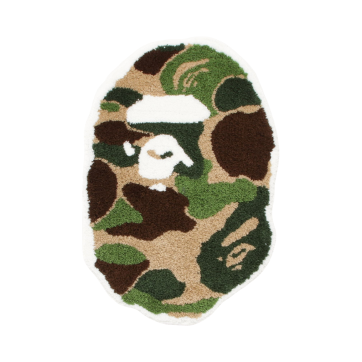 BAPE Ape Head Rug Mat M ABC Camo