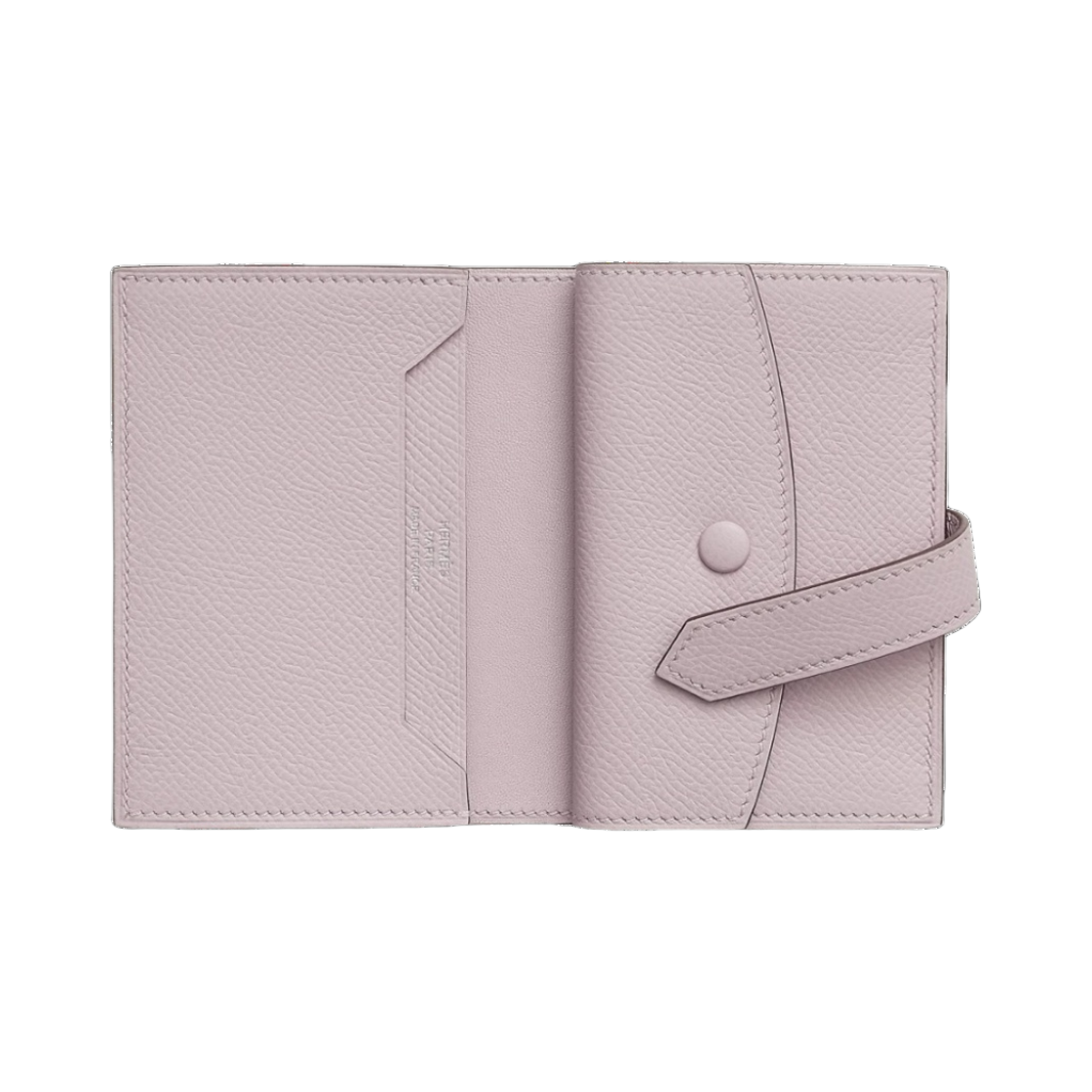에르메스 베안 미니 지갑 앱송 & 팔라듐 하드웨어 모브 빨(Hermes Bearn Mini Wallet Epsom & Palladium Mauve Pale) - 2