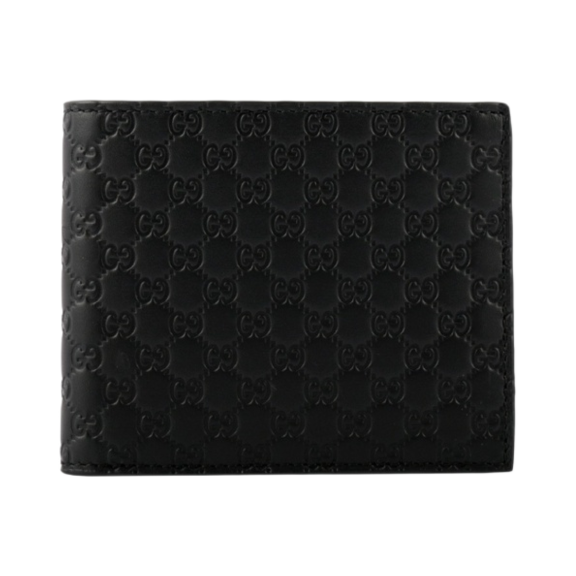 구찌 마이크로 GG 시마 반지갑 블랙(Gucci Micro GG Ssima Bi-Fold Wallet Black)