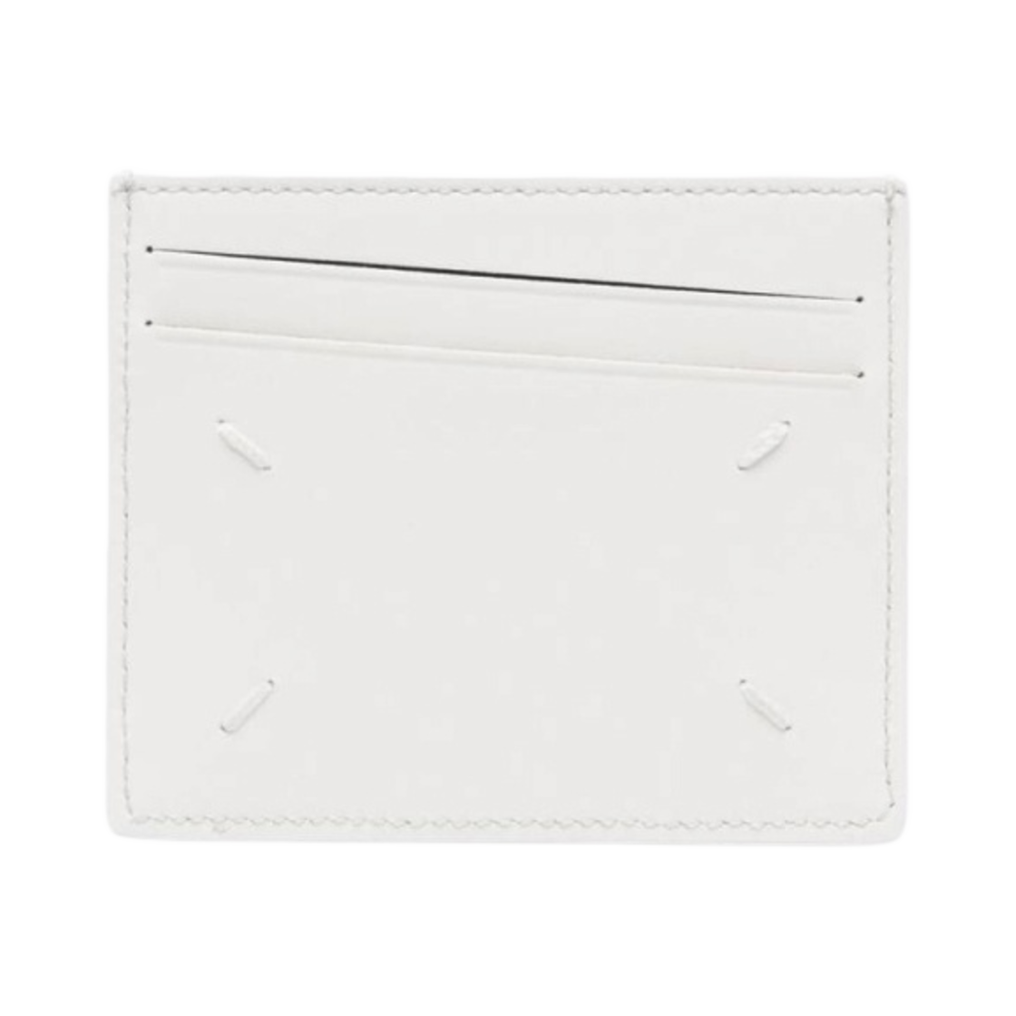 메종 마르지엘라 보빈 레더 카드 홀더 화이트(Maison Margiela Bovine Leather Card Holder White)