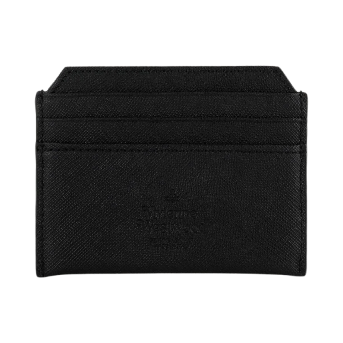 비비안 웨스트우드 사피아노 슬림 카드 홀더 블랙(Vivienne Westwood Saffiano Slim Card Holder Black) - 2