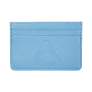 Palace Leather Card Holder Blue - 21FW