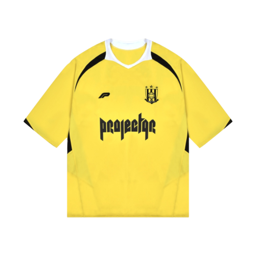 【PROJECT G/R】Oversized Football Jersey Yellow Project G/R Oversized STYLE | KREAM