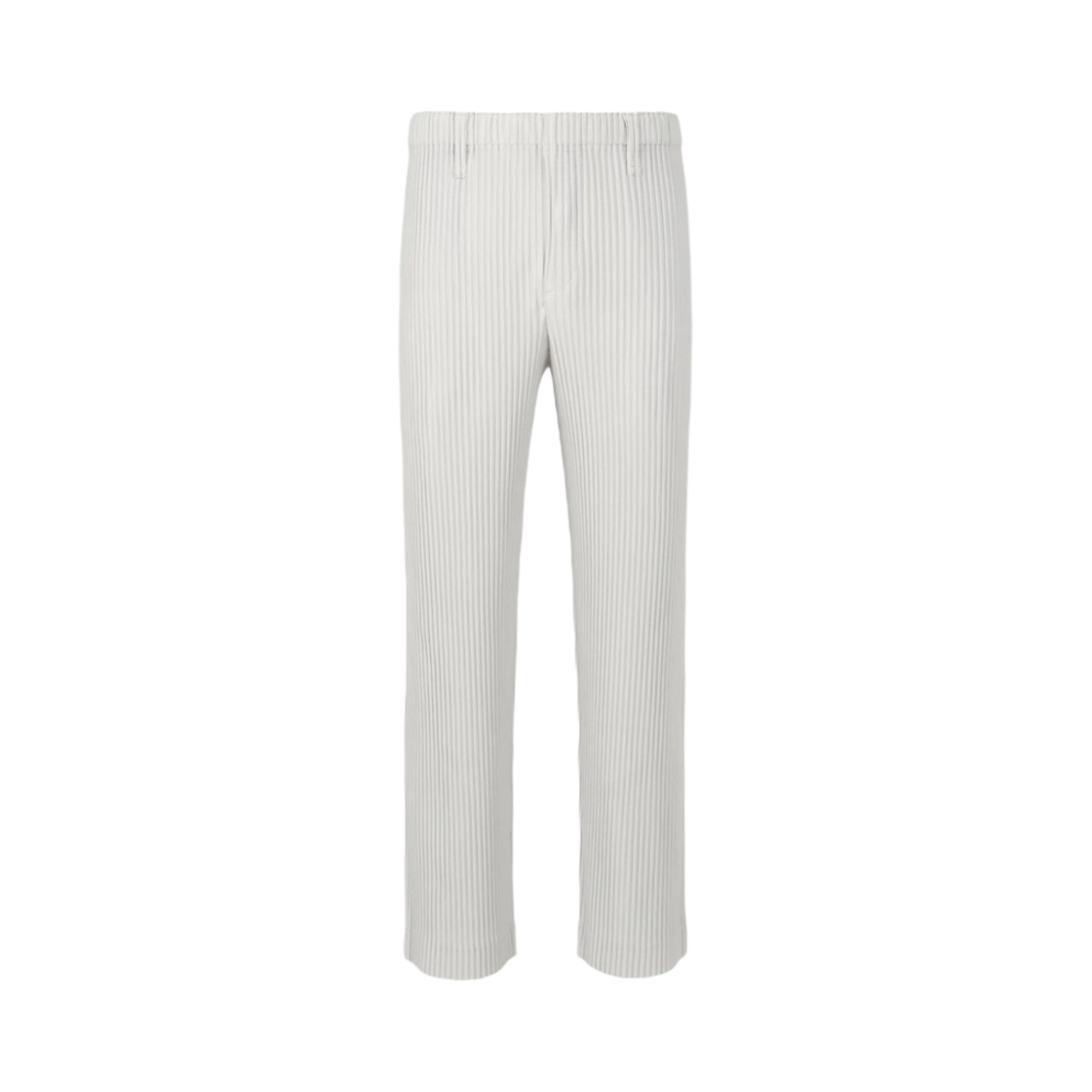 옴므 플리세 이세이 미야케 베이직 스트레이트 팬츠 라이트 그레이(Homme Plisse Issey Miyake Basics Straight Pants Light Gray)