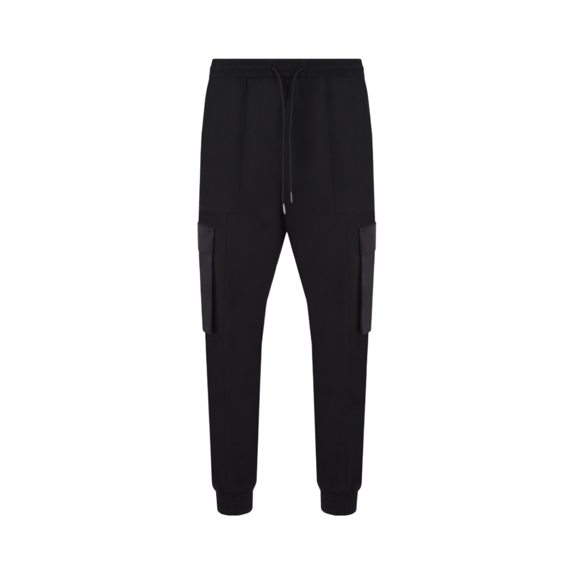 준지 울 블렌디드 카고 조거 팬츠 블랙 - 23SS(Juun.J Wool Blended Cargo Jogger Pants Black - 23SS)