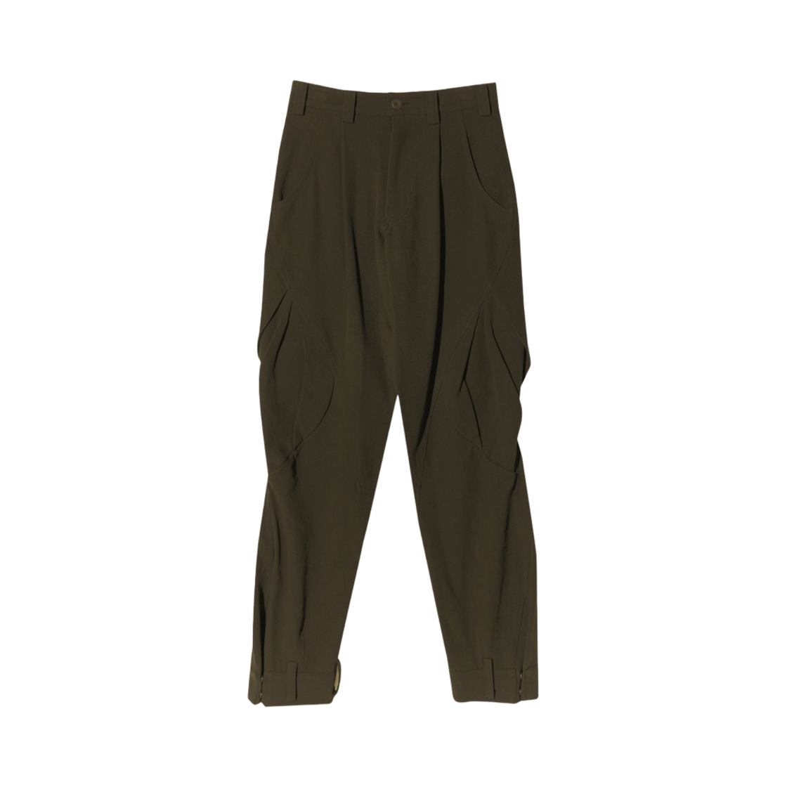 - Hyein Seo Cargo Pants Khaki Brown