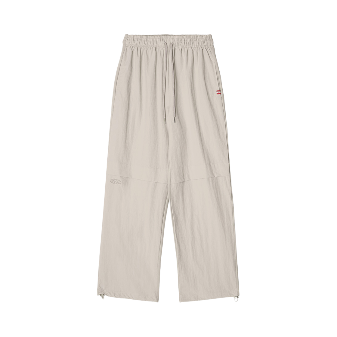 LPT-WD-C-BTB-GY Menasoo Back to Back Cotton Wide Pants Gray