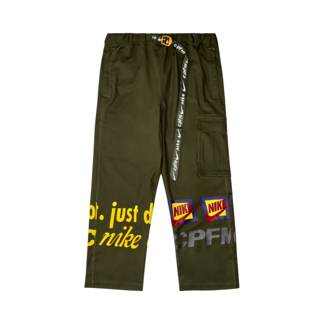 나이키 x CPFM 트랙 팬츠 올리브(Nike x Cactus Plant Flea Market Track Pants Olive)