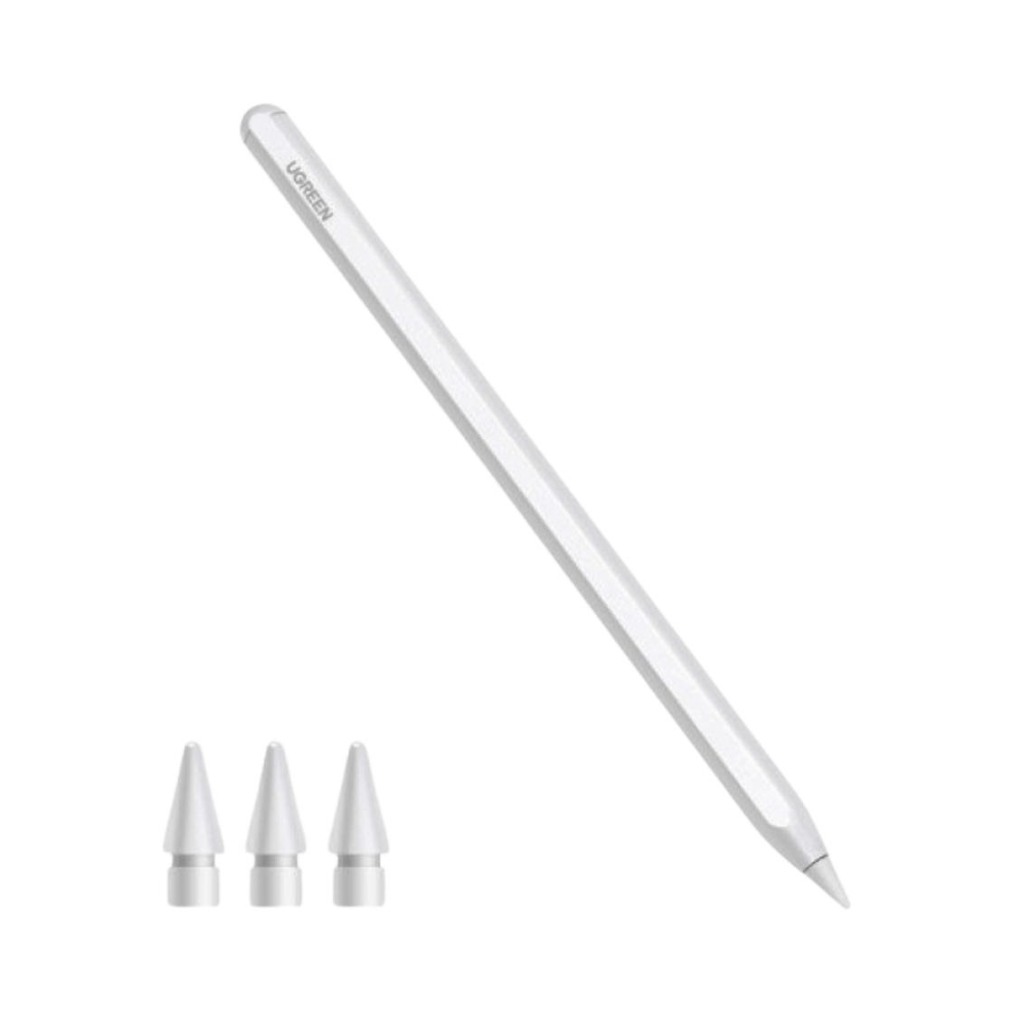 유그린 스타일러스 펜 아이패드 2세대 화이트 (국내 정식 발매 제품)(Ugreen Stylus Pen iPad 2nd Gen White (Korean Ver.))