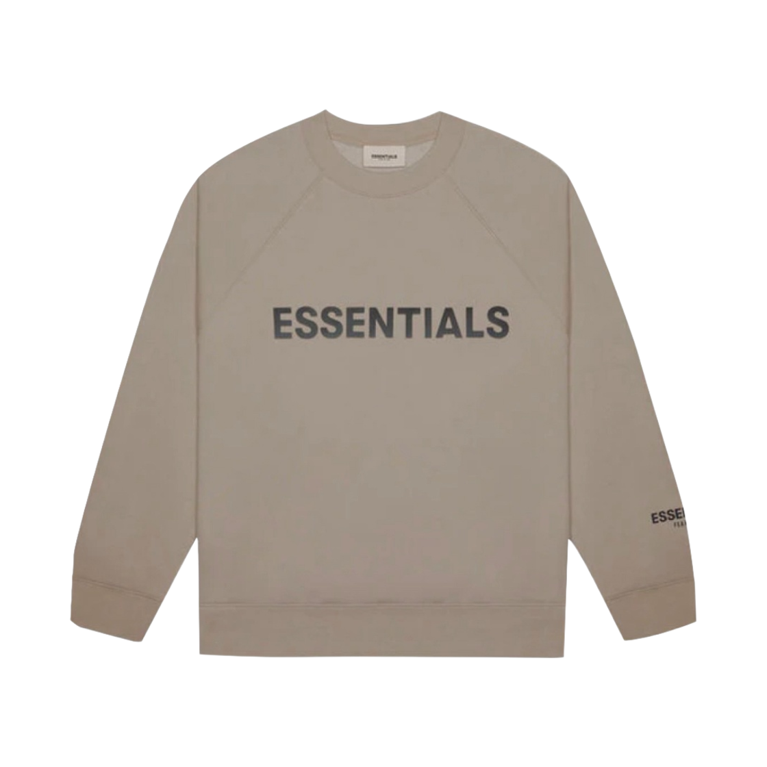 에센셜 3D 실리콘 아플리케 크루넥 토프 - 20FW