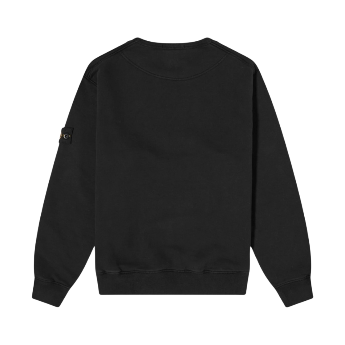 (키즈) 스톤 아일랜드 61340 코튼 플리스 크루넥 스웨트셔츠 블랙 - 21FW((Kids) Stone Island 61340 Cotton Fleece Crewneck Sweatshirt Black - 21FW) - 2