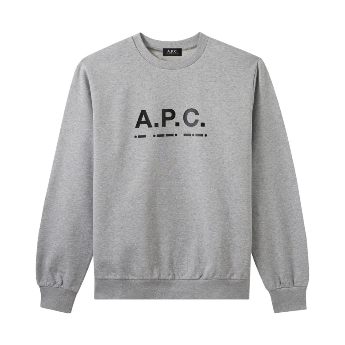 COGAC-M27783-PLA A.P.C. Franco Sweatshirt Heather Grey