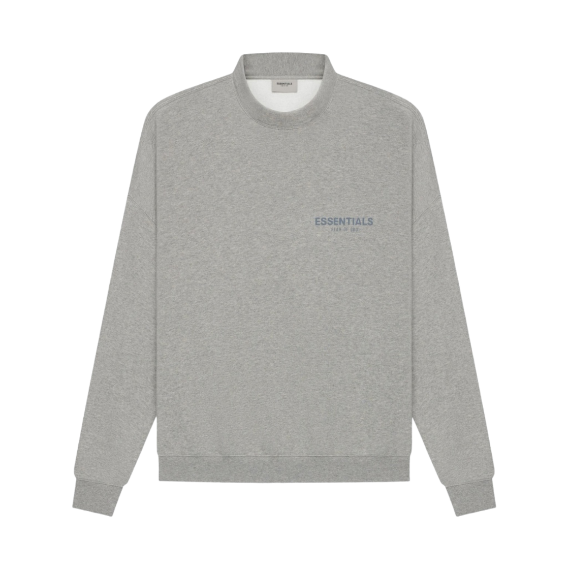 에센셜 풀오버 모크넥 헤더 오트밀 - 21SS