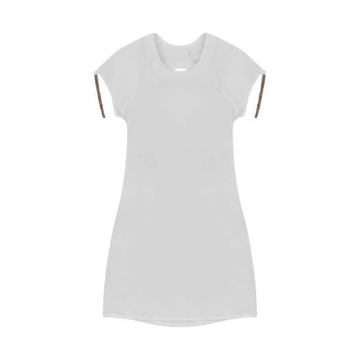 (W) Nike x Jacquemus NRG Short Sleeve Mini Dress White - Asia