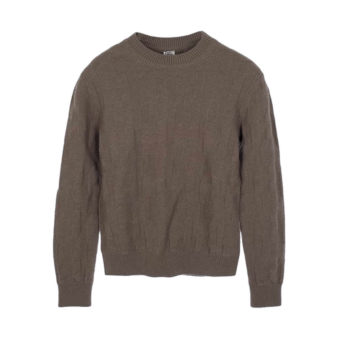 ITQ3T8WBFJVR Hermes 24FW H Long Sleeve Sweater 34 Gris Etoupe