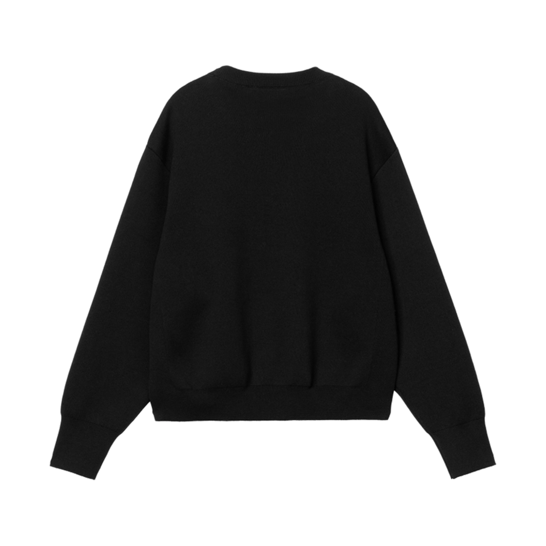 (W) 칼하트 WIP 시그니쳐 스웨터 블랙 왁스((W) Carhartt WIP Signature Sweater Black Wax) - 2